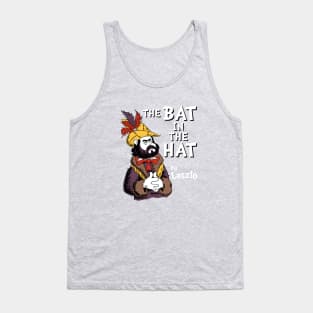 The Bat in the Hat Laszlo - Gothic Funny Cartoon Vampire Tank Top